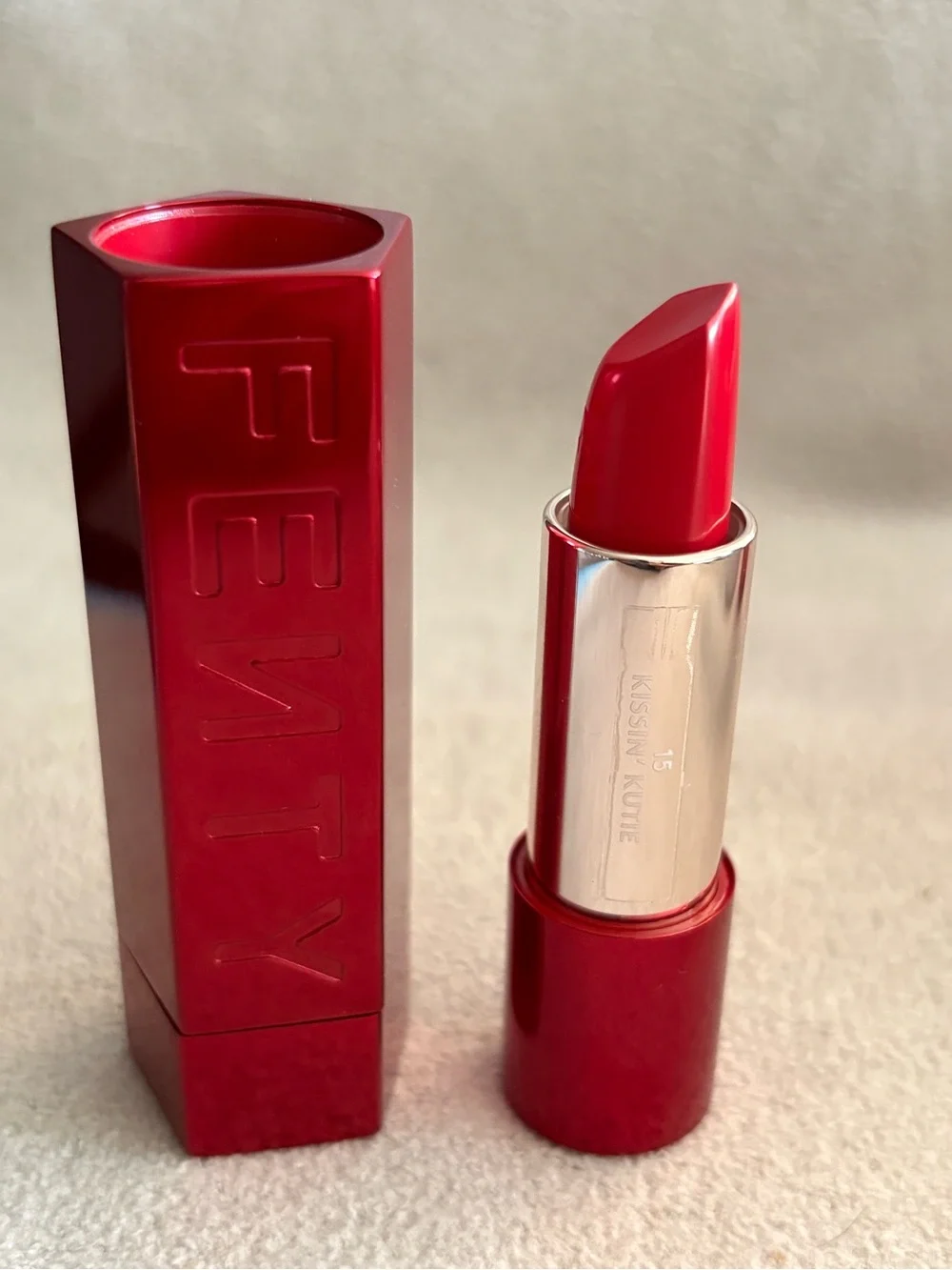Fenty Beauty Fenty Icon Refillable Lipstick shade KISSIN KUTIE Brand New!!!